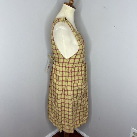 Pyne‎ & Smith Emmeline Pinafore Linen Dress XS - Picture 4 of 10